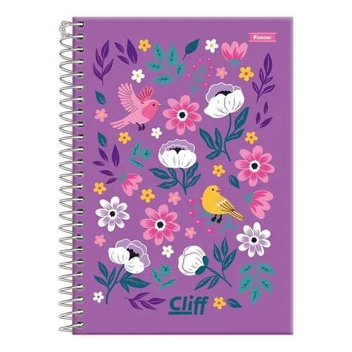 CADERNO C.D. 1X1 CLIFF FEM